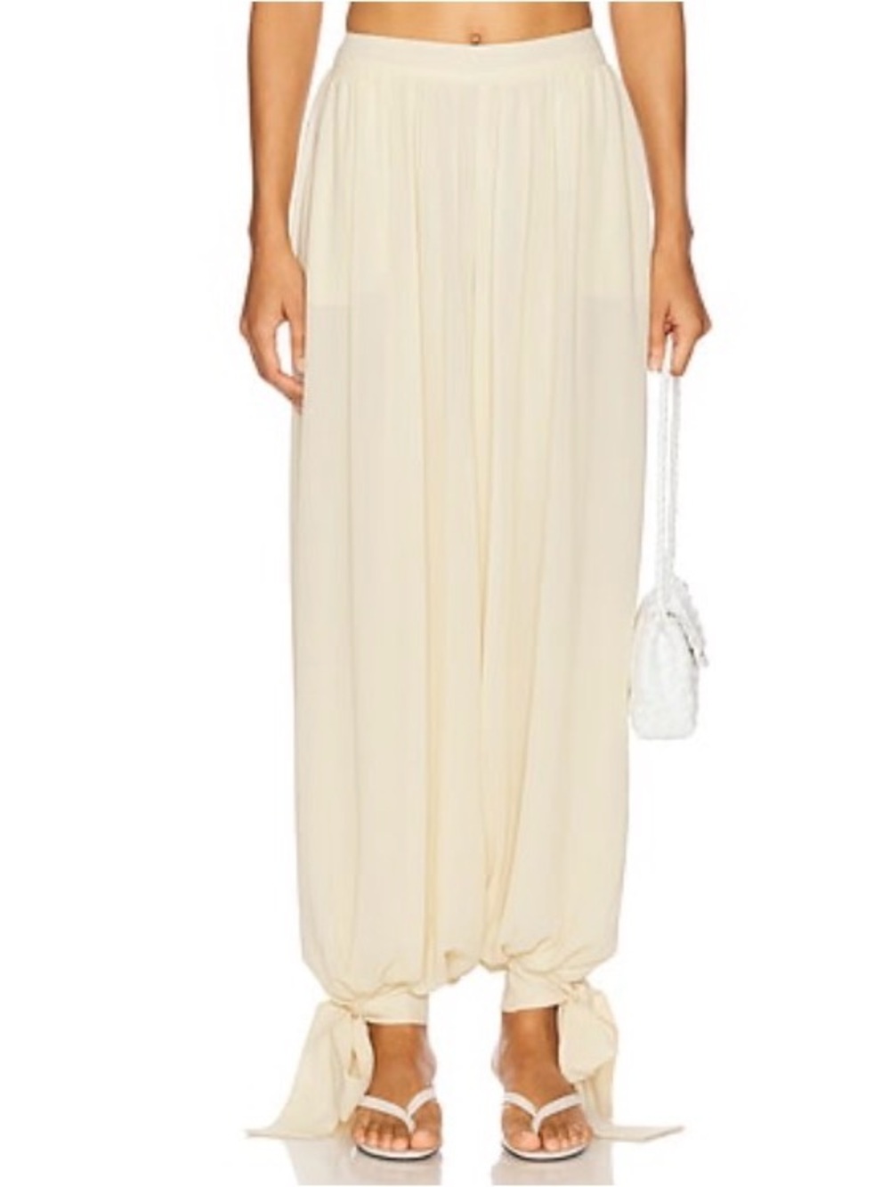 Bardot Cream Ruffle Cami Set - Picture 2 of 10